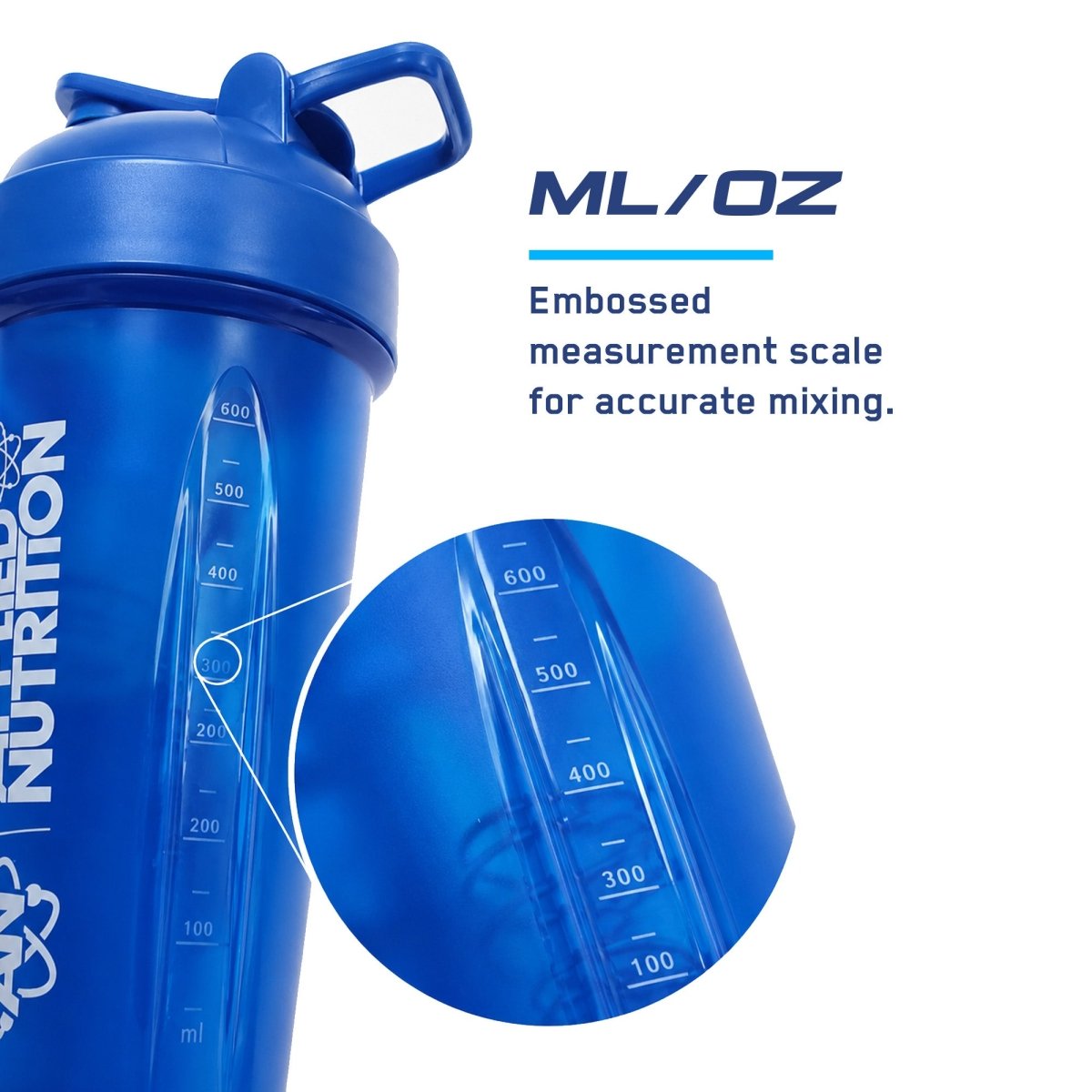 Applied Nutrition Blue Premium 800ml Shaker
