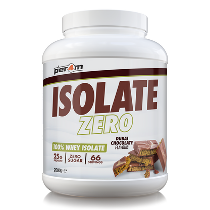 Per4m Isolate Zero 100% Whey Protein Isolate 2kg FREE Shaker