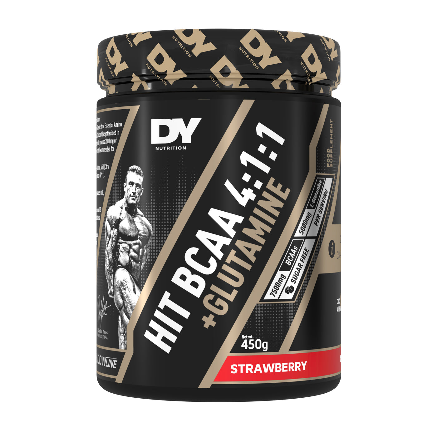 DY Nutrition HIT BCAA 4:1:1 + Glutamine, 450g, 30 servings