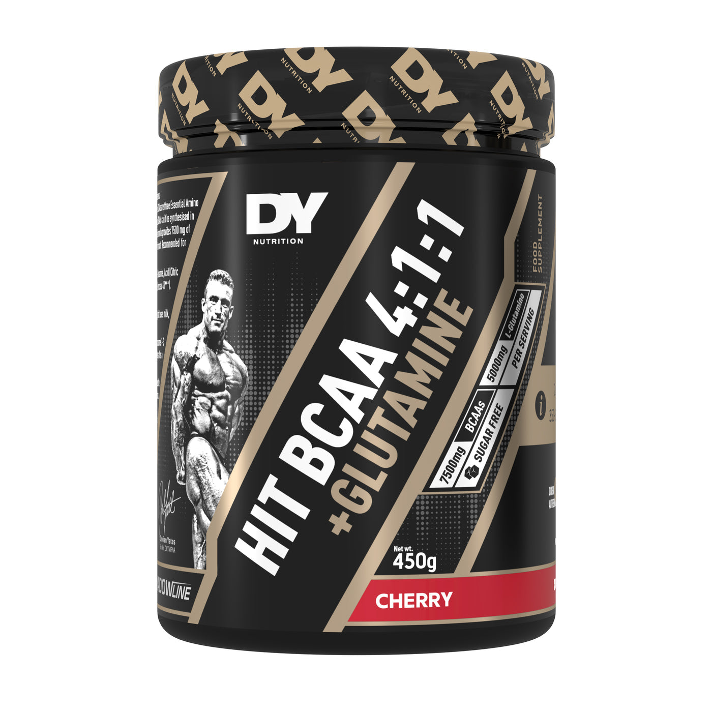 DY Nutrition HIT BCAA 4:1:1 + Glutamine, 450g, 30 servings