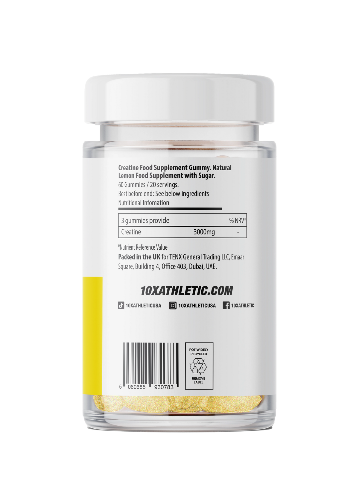 10X Athletic CREATINE GUMMIES