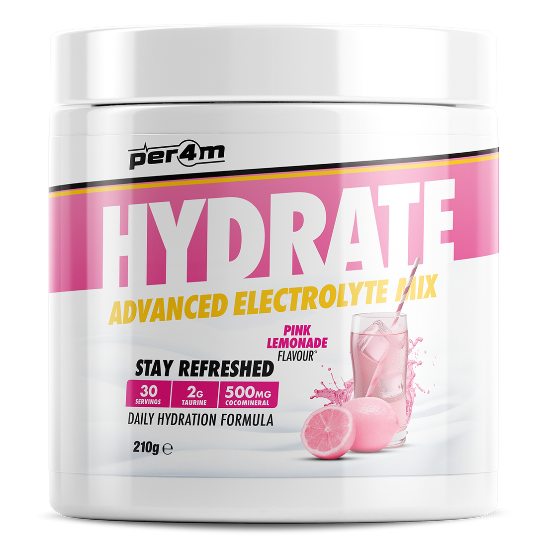 Per4m Hydrate - Advanced Electrolyte Mix - 30 Servings