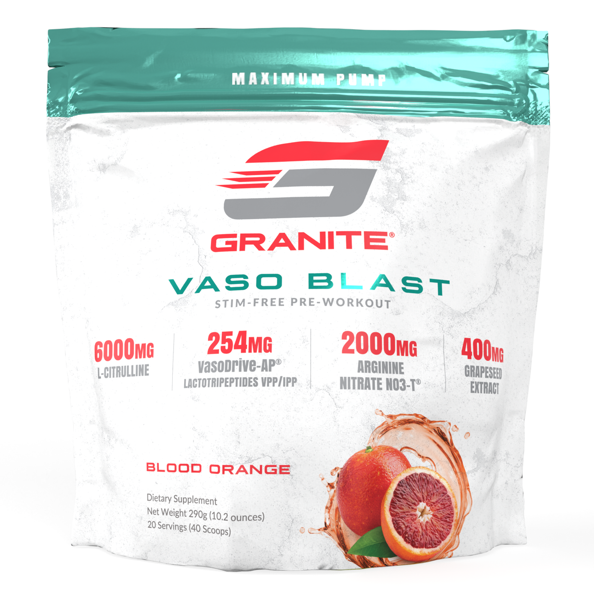 GRANITE SUPPLEMENTS Vaso Blast Pre-workout