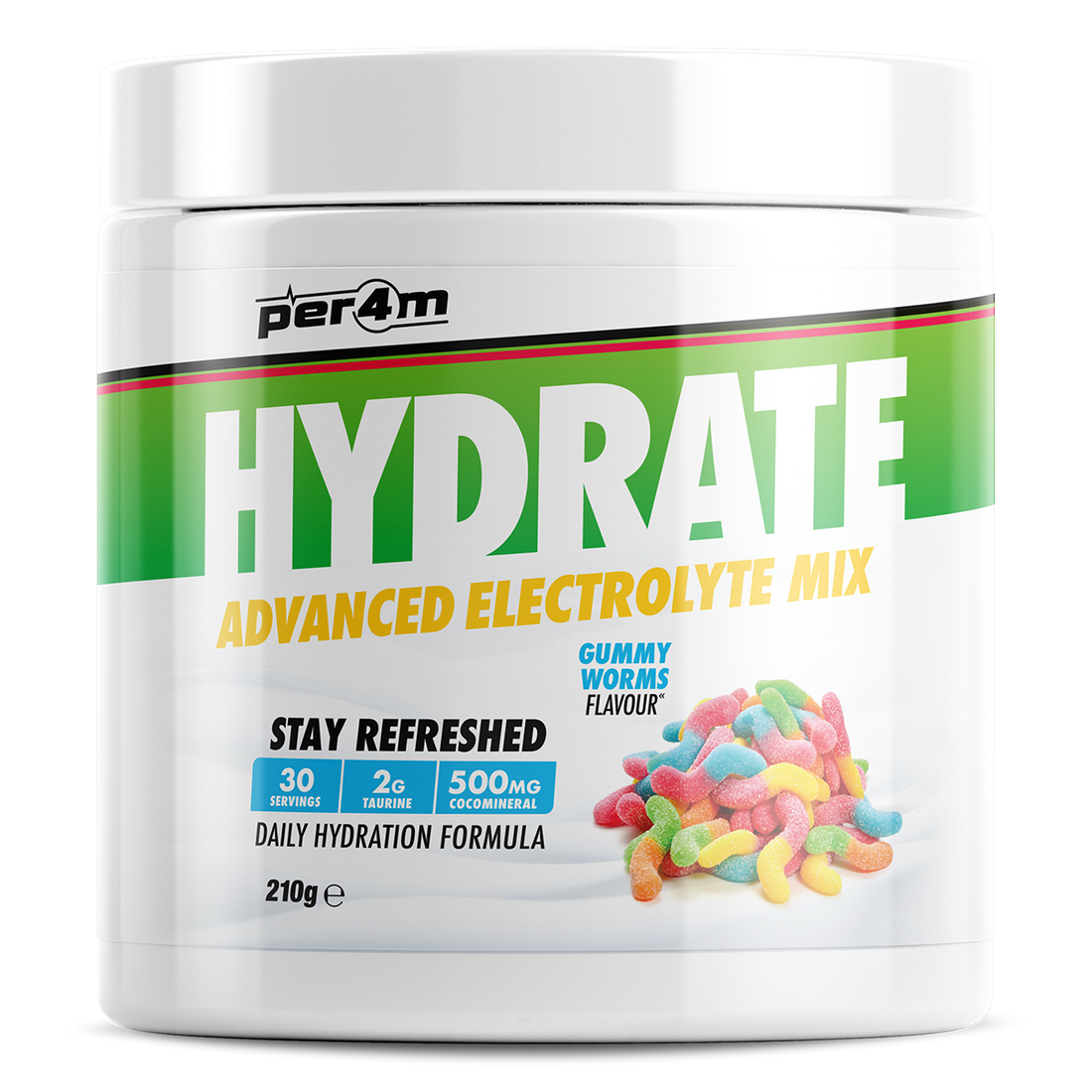 Per4m Hydrate - Advanced Electrolyte Mix - 30 Servings