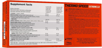 OLIMP Thermo Speed ​​Extreme 2.0 FAT BURNER (120 capsules)