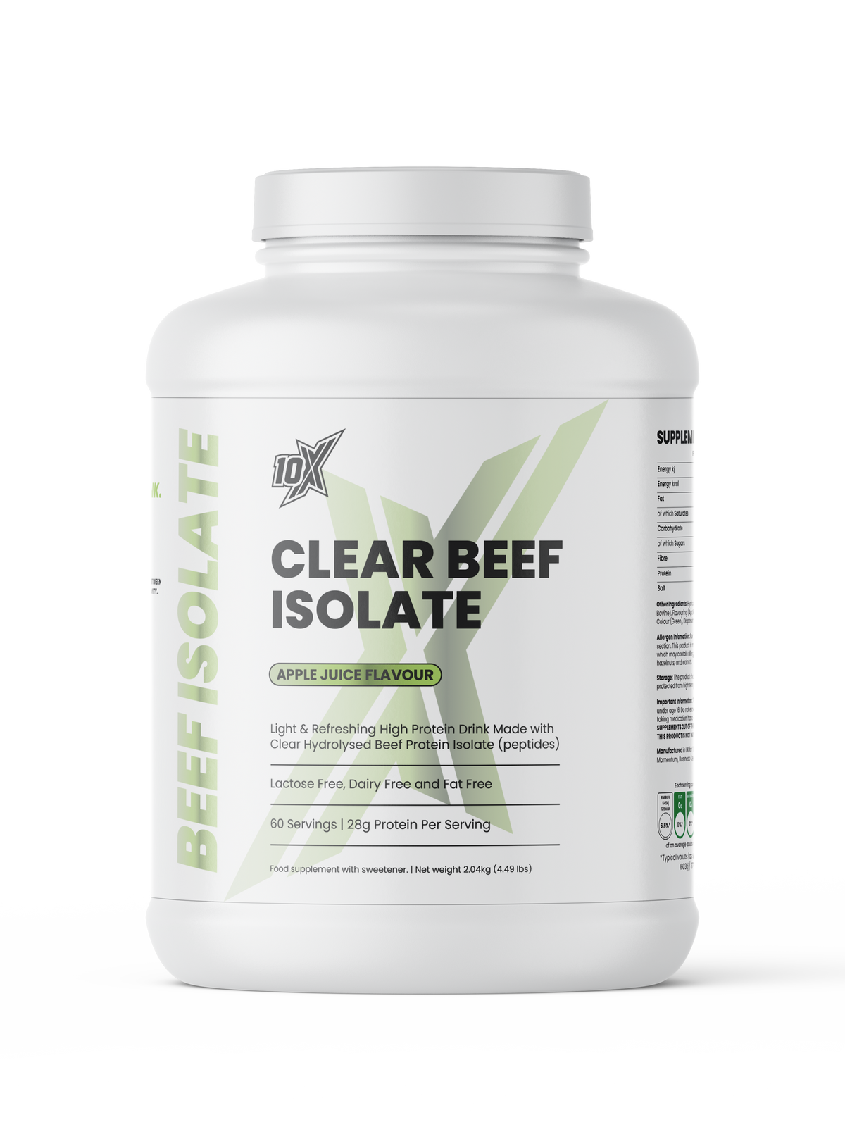 10X Athletic Clear Beef Isolate-2Kg