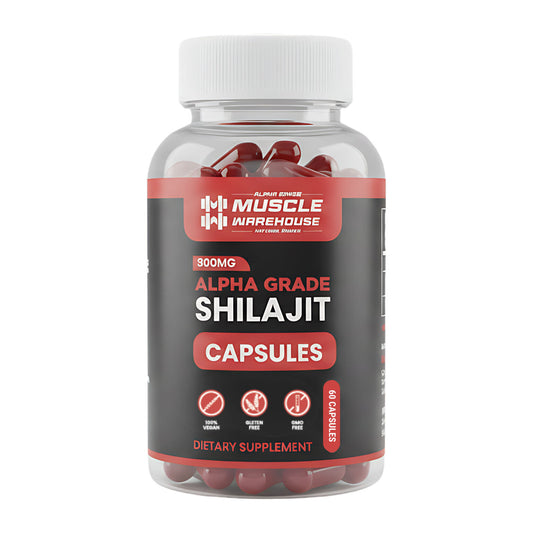 Alpha Grade Shilajit Capsules (300mg) | 60 Vegan Capsules | High Altitude Himalayan, Lab-Tested