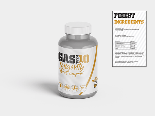 Gas Mark10 Longevity Heart Support