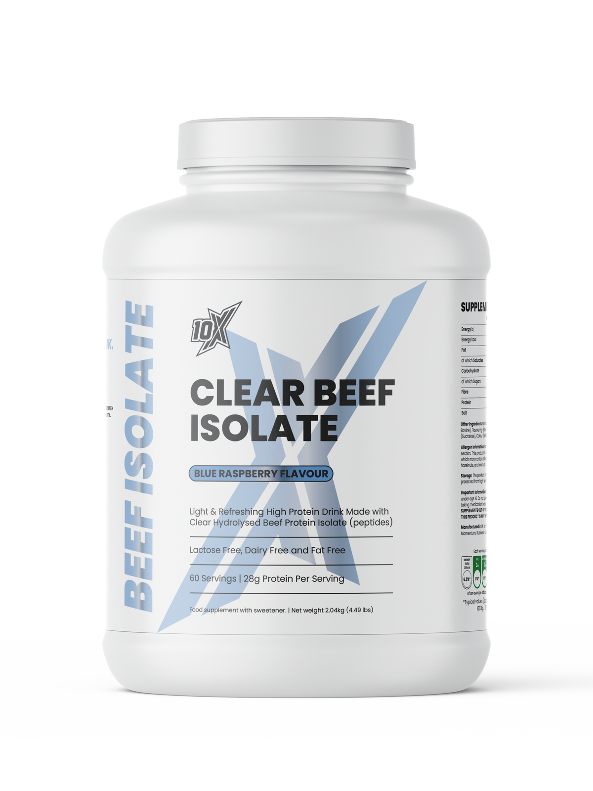 10X Athletic Clear Beef Isolate-2Kg