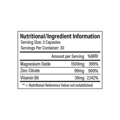 Trained BY JP Zinc Magnesium & B6