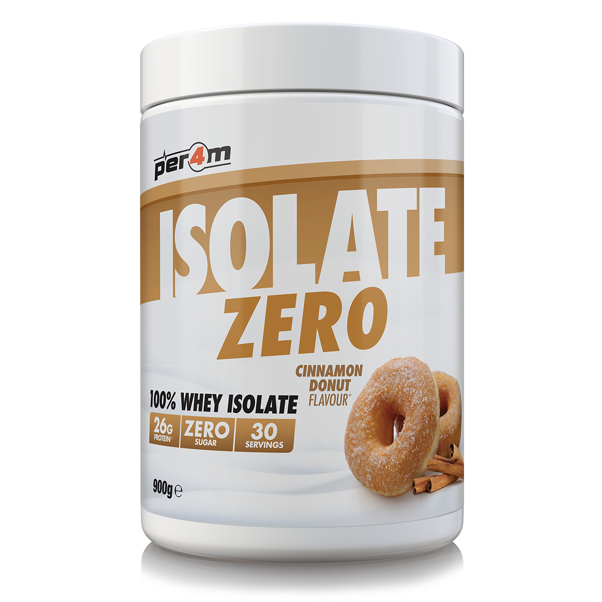 Per4m Isolate Zero 100% Whey Protein Isolate 900g