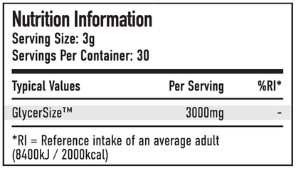 Per4m GlycerSize™ Powder