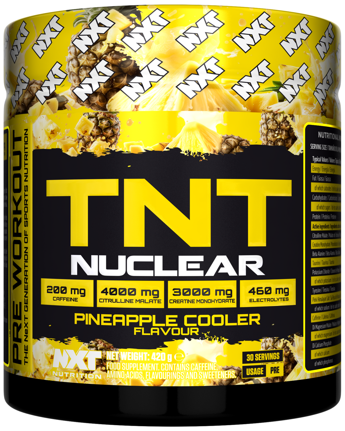 NXT Nutrition TNT Nuclear PRE-workout
