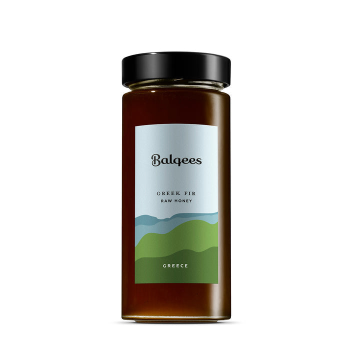 Balqees Raw Greek Forest Honey - Greek Fir Honey