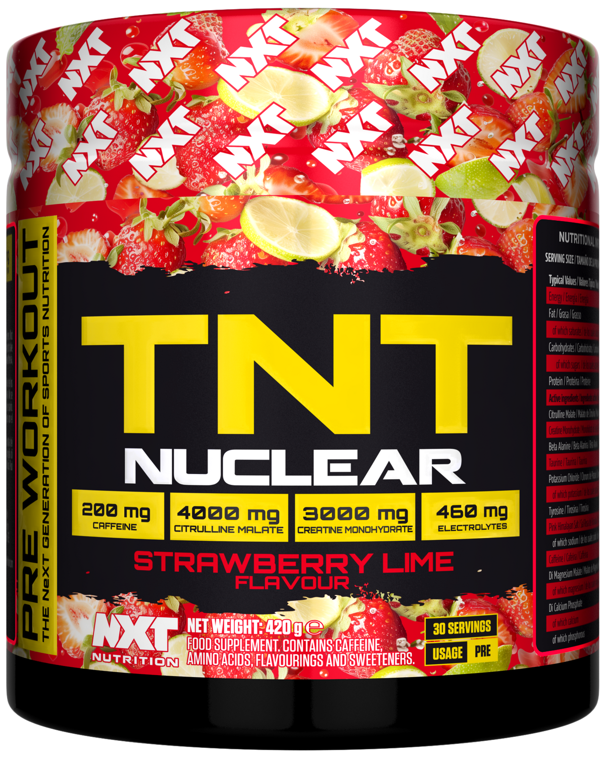 NXT Nutrition TNT Nuclear PRE-workout