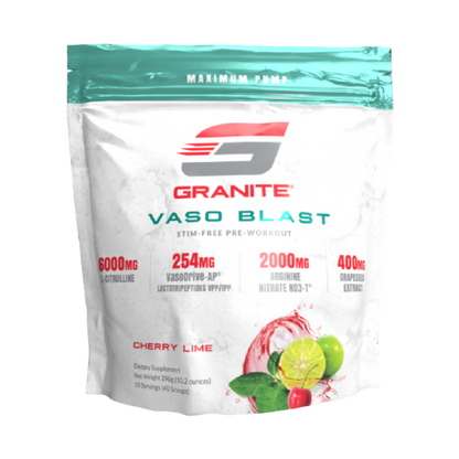 GRANITE SUPPLEMENTS Vaso Blast Pre-workout