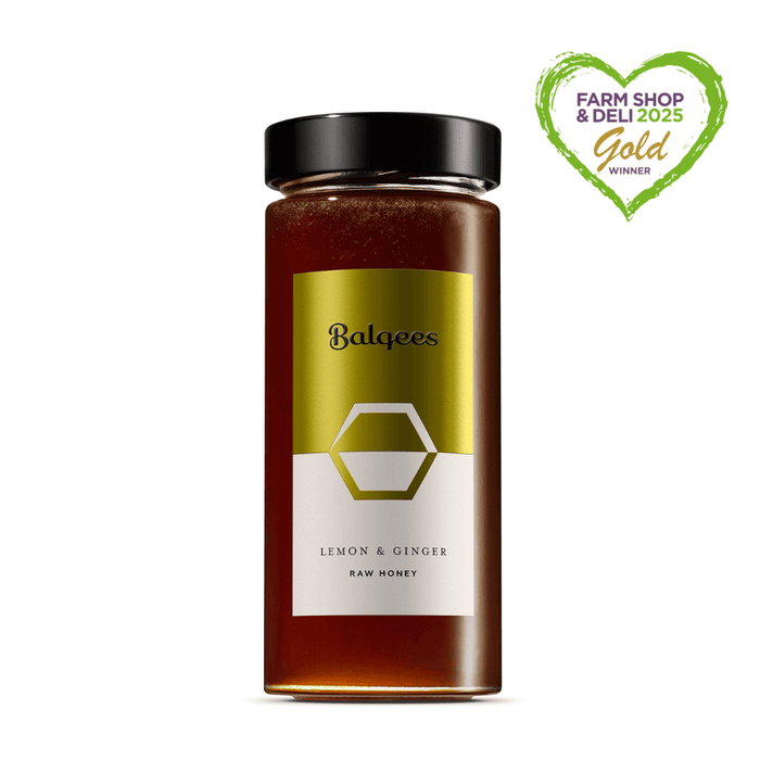 Balqees Raw Honey, Lemon Zest & Ginger Fusion