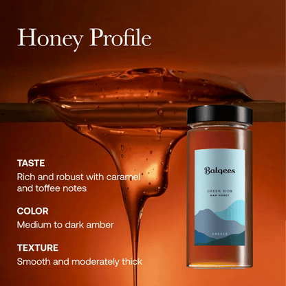 Balqees Raw Greek Sidr Honey