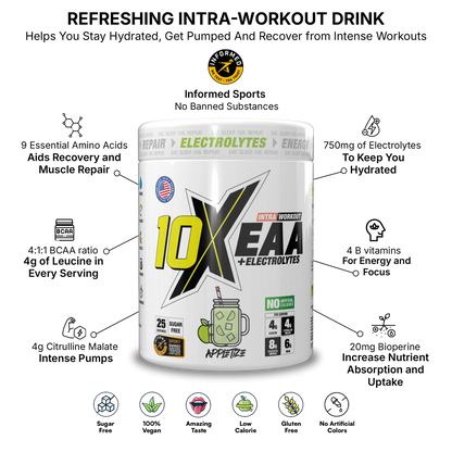 10X Athletic EAA x 450g