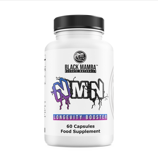 Black Mamba Black Mamba NMN – 60 Capsules (500mg Uthever® NMN Per Cap)