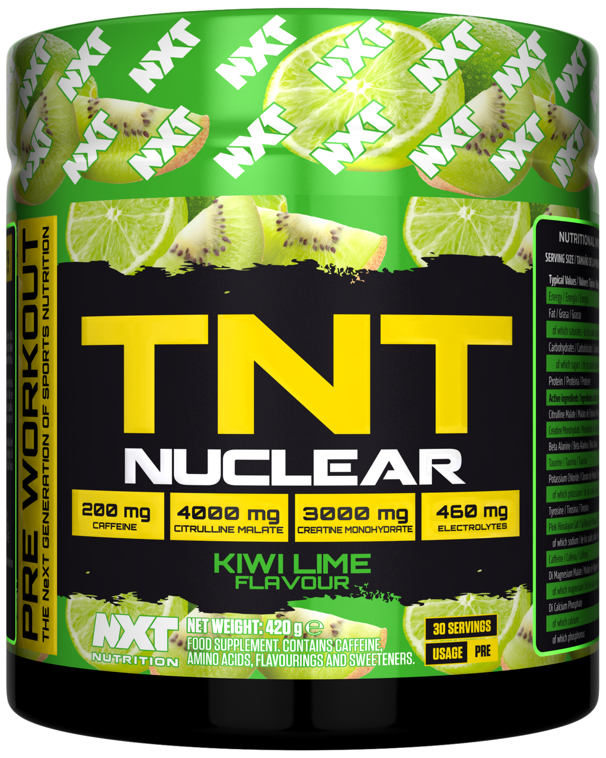 NXT Nutrition TNT Nuclear PRE-workout