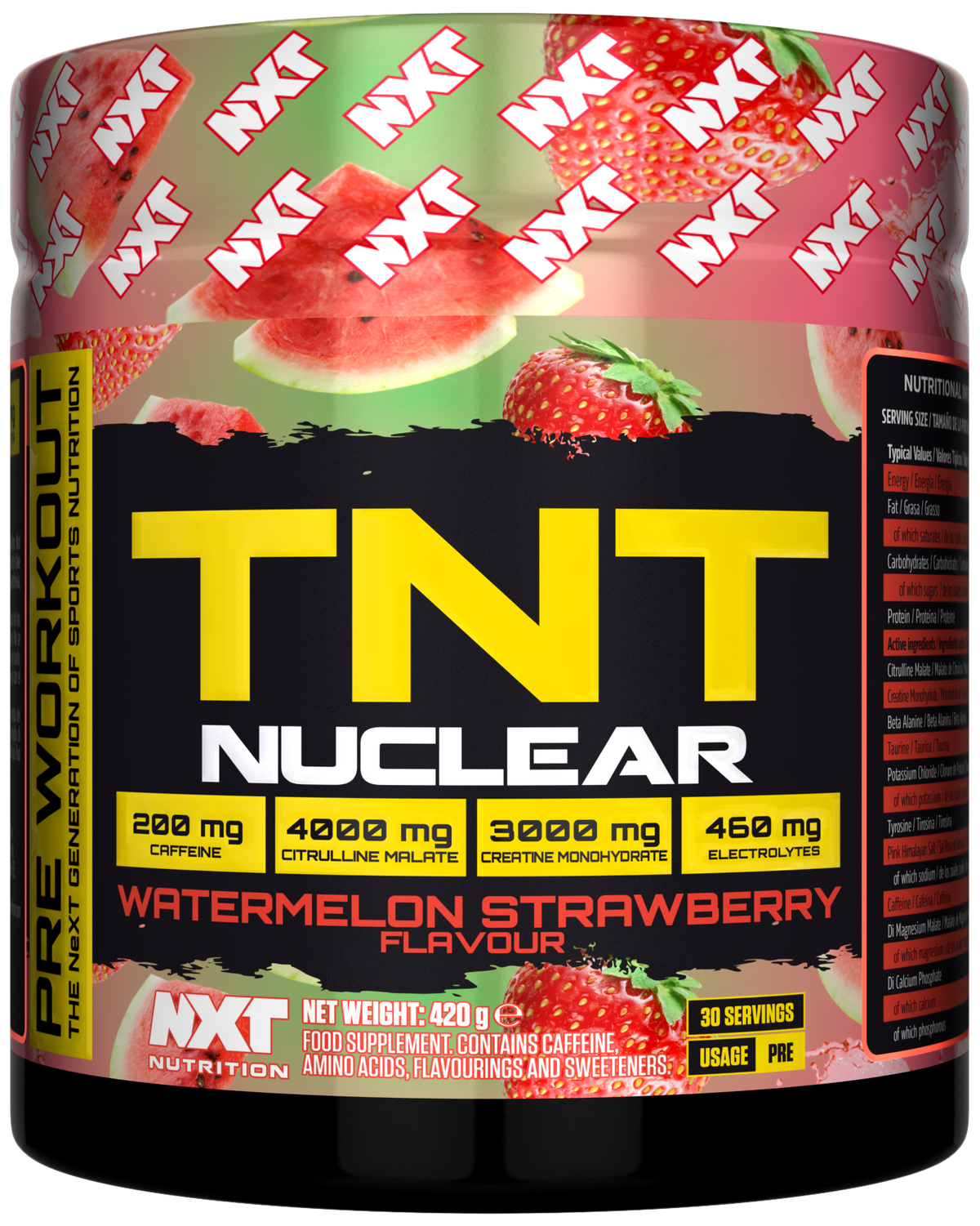 NXT Nutrition TNT Nuclear PRE-workout