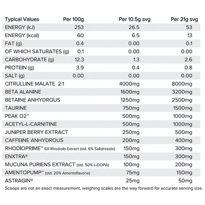 HR Labs Defib V3 Pre Workout 420g