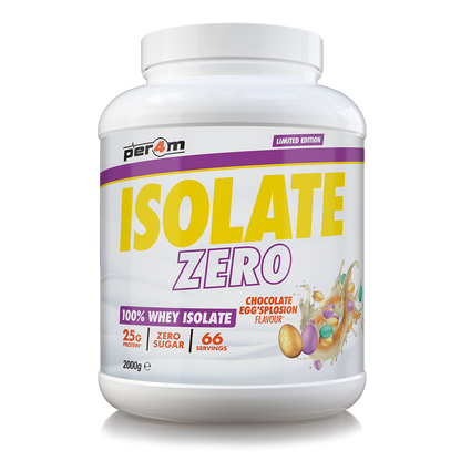 Per4m Isolate Zero 100% Whey Protein Isolate 2kg FREE Shaker