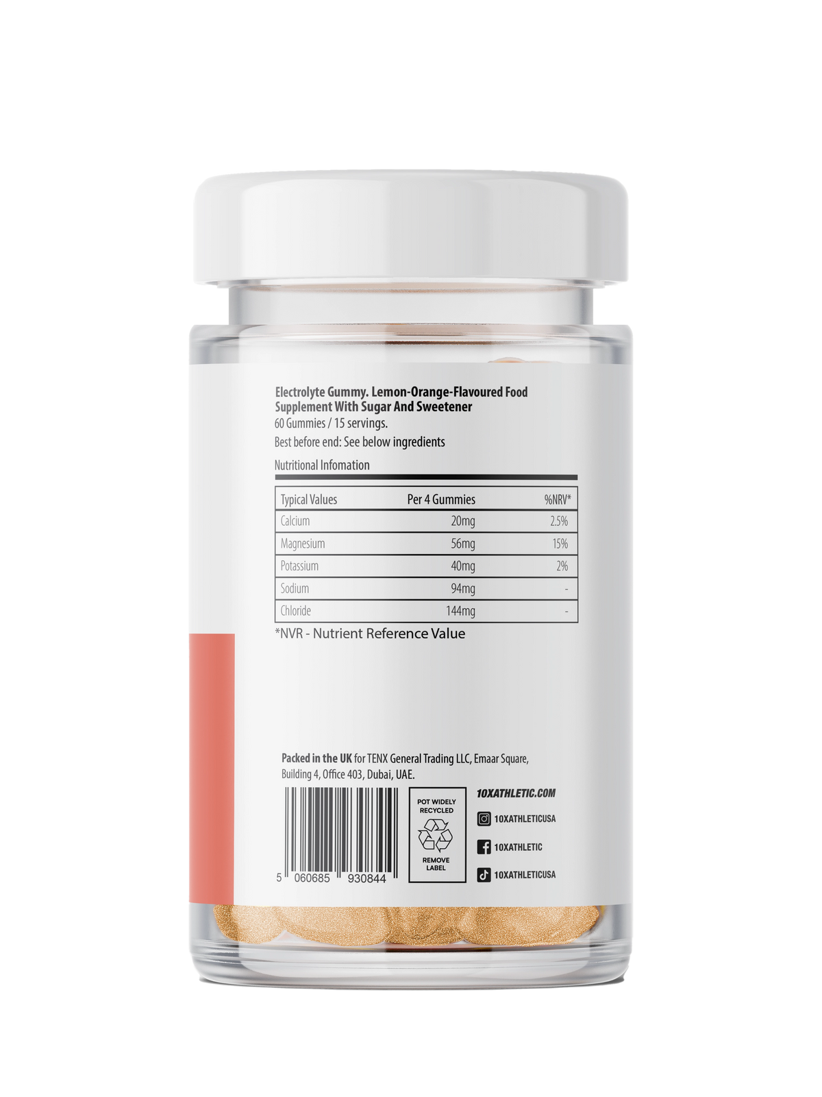 10X Athletic ELECTROLYTE GUMMIES