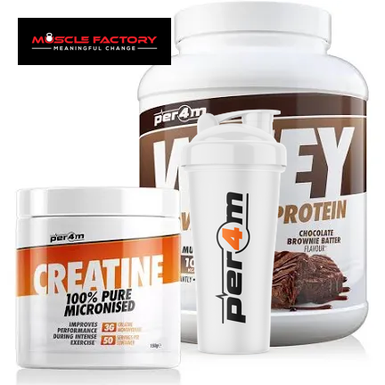 PER4M Whey Protein FREE Creatine & Shaker!!