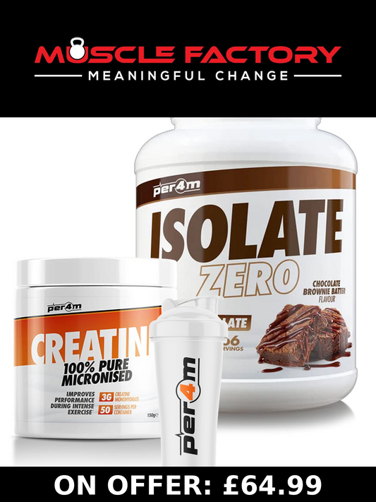 Per4m Isolate Zero 2kg FREE CREATINE & SHAKER