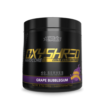 EHP Labs OxyShred Hardcore Fat Burner Pre Workout FREE SHAKER !!