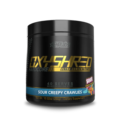 EHP Labs OxyShred Hardcore Fat Burner Pre Workout FREE SHAKER !!