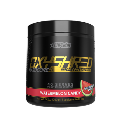 EHP Labs OxyShred Hardcore Fat Burner Pre Workout FREE SHAKER !!