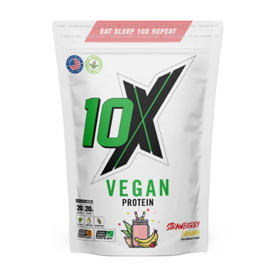 10X ATHLETIC VEGAN PROTEIN POWDER FREE SHAKER!!