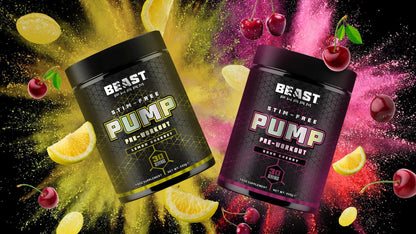 Beast Pharm PUMP - Stim Free Pre Workout - 30 Servings