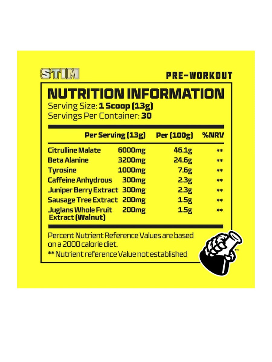 Beast Pharm Stim - Pre Workout - 30 Servings