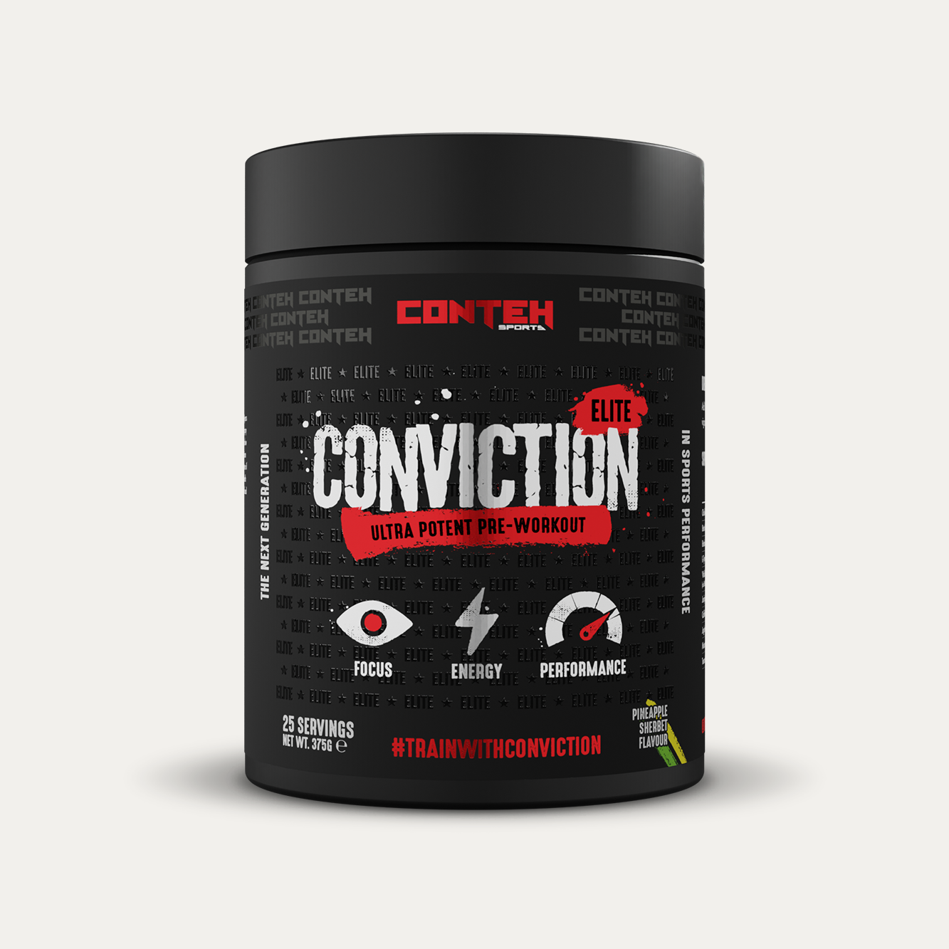 Conteh Sports Conviction Elite Ultra Potent Pre Workout 375g