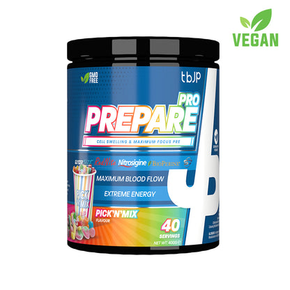 Trained by JP PREpare PRO Pre Workout - 40 Servings