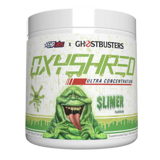 EHP Labs OxyShred FREE SHAKER  x 60 Servings - Ghost Busters Edition Pre Workout