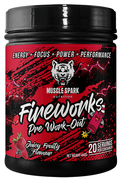Muscle Spark Fireworks Pre Workout BBE 06/2024