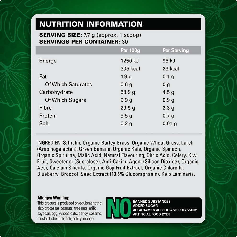 EHP Labs OxyGreens - Daily Super Greens Powder