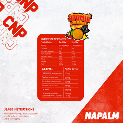 CNP NAPALM PRE-WORKOUT
