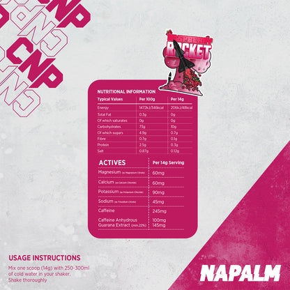 CNP NAPALM PRE-WORKOUT