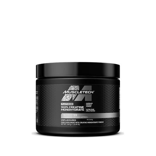 MuscleTech PLATINUM
100% CREATINE
MONOHYDRATE