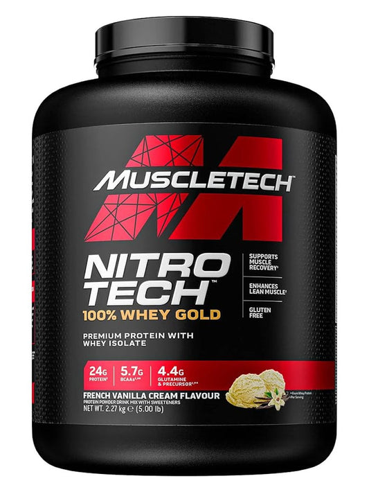 MuscleTech Nitrotech 100% Whey Gold 2.27kg