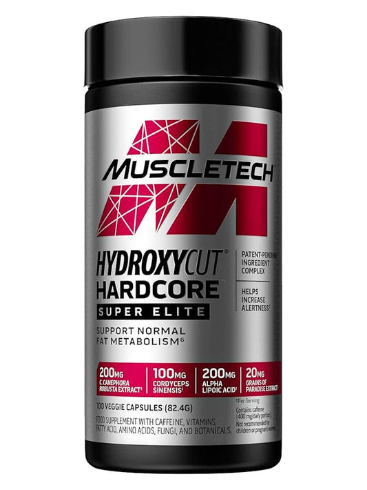 MuscleTech Hydroxycut Hardcore Super Elite x 100 Caps