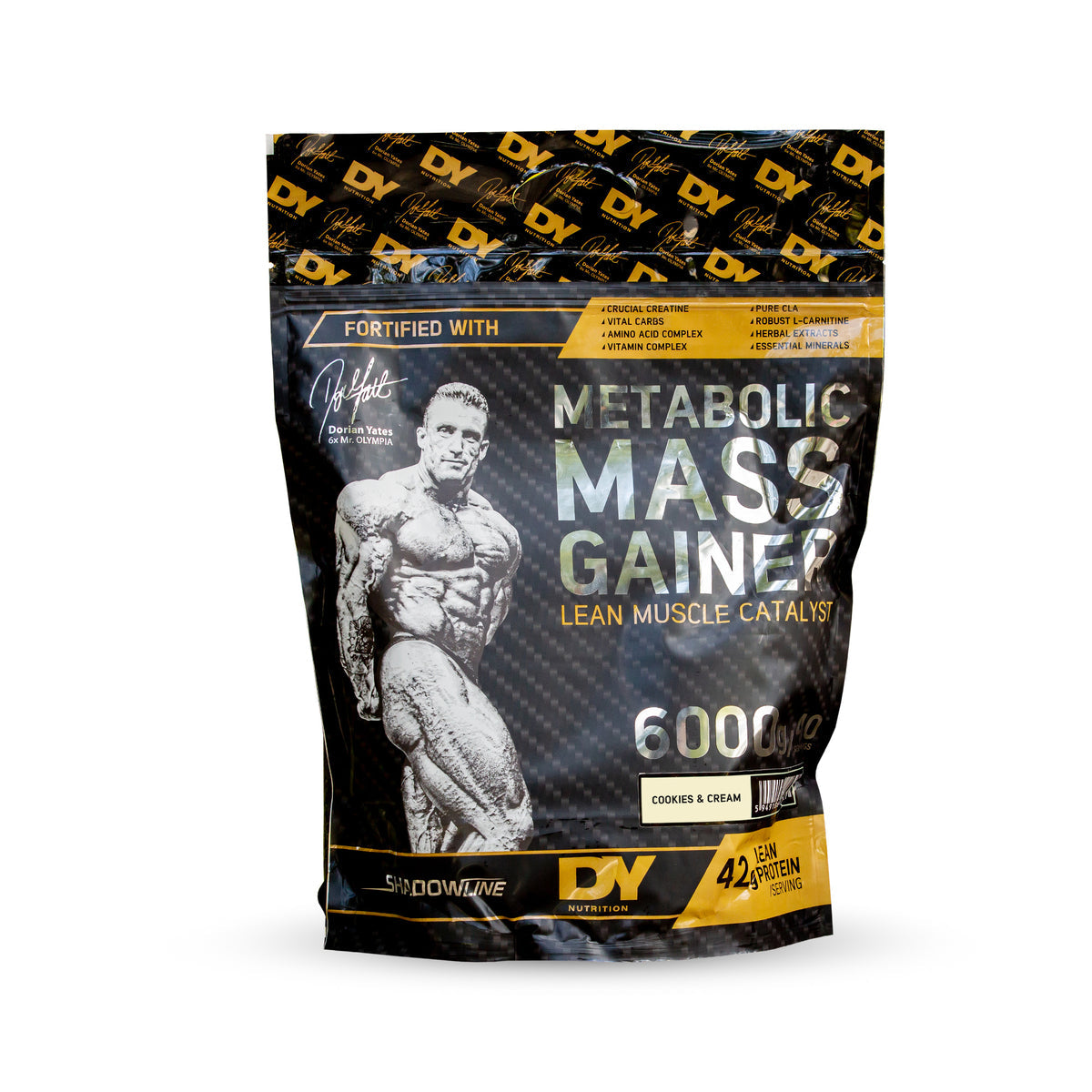 Dorian Yates - DY Nutrition Metabolic Mass 6kg