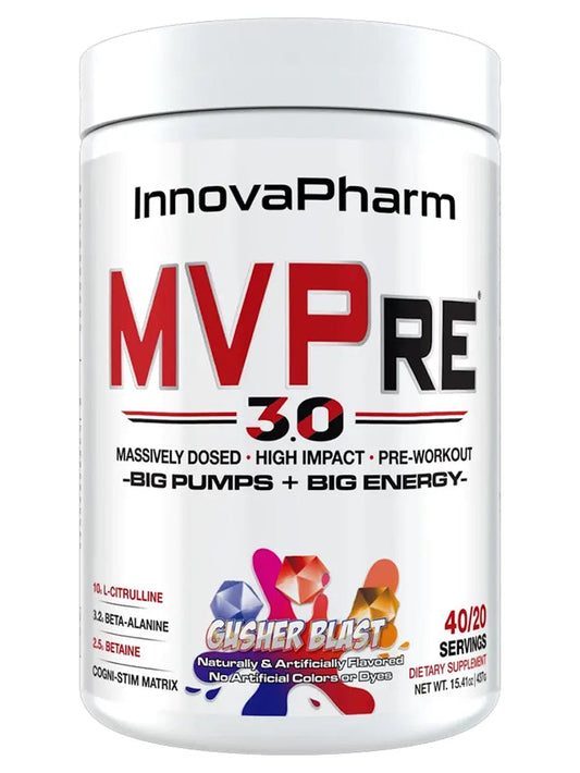 InnovaPharm MVPRE 3.0 Pre-Workout 40/20 Servings
