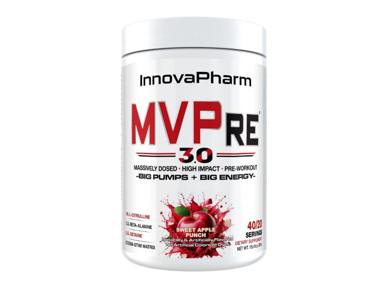 InnovaPharm MVPRE 3.0 Pre-Workout 40/20 Servings